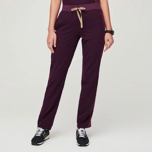 Figs Deep Purple Kade Scrub Bottoms